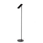 Lampadaire de salon noir link 1gu10 11w