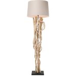 Lampadaire - kare - scultra - bois - panneaux de particules - coloris clair - contemporain - design