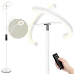 Lampadaire sur pied fimei avec luminosit rglable - led moderne spar adapte  la lecture dans la ...
