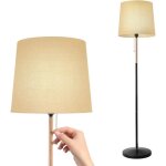 Lampadaire sur pied salon lampadaire avec abat - jour en tissu douille e27 max. 60w hauteur 170cm (ampoule ... Lampadaire sur pied salon lampadaire avec abat - jour en tissu douille e27 max. 60w hauteur 170cm (ampoule ...