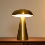 Lampadaire de table led tactile en m�tal rechargeable � pile portable r�glable en luminosit�?pour restaurant ...