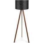Lampadaire trépied en bois - greenice - ayd - 1540 - noir / marron - e27 - salon - 170 cm - contemporain ... Lampadaire trépied en bois - greenice - ayd - 1540 - noir / marron - e27 - salon - 170 cm - contemporain ...