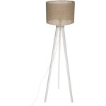 Lampadaire tr�pied elva bois h143cm - atmosphera createur dinterieur