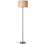 Wimea lampadaire 1l noir / naturel e27