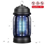 Lampe anti - moustiques 3000 v appareil 2 en 1 destructeur dinsectes 20 w avec lampe uv led �tanche pour ...