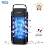 Lampe anti - moustique lectrique bcsk - elimine moustique mouche insecte lampe led uv pour intrieur ...