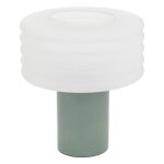 Lampe � poser asti vert tilleul h36cm - atmosphera cr�ateur dint�rieur