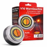 Lampe d?avertissement d?urgence v16 idiada ? feu de panne et de signalisation ? pour v�hicules et motos ...