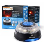 Lampe d?avertissement v16 dgt 3. 0 avec sim int�gr�e ? feu led d?urgence pour l?espagne 2026 ? homologation ...