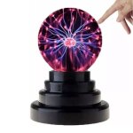 Lampe boule plasma - amoune - 3 pouces - globe magique - cadeau pour enfants - lectrique