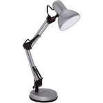 Lampe de bureau articule grise - mtal