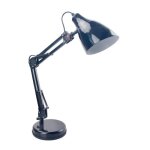 Lampe de bureau articule noire - mtal 120 mm noire