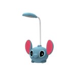Lampe de bureau - blue - lampe d�tude led rechargeable - taille - crayon - dimmable - enfant