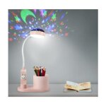 Lampe de bureau enfant - lampe de chevet - ciel avec changement de couleur - porte - stylo - led rechargeable ...