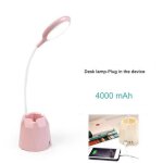 Lampe de bureau led lampe à poser porte stylo lampe de table sans fil 3 niveau de luminosité livre table ... Lampe de bureau led lampe à poser porte stylo lampe de table sans fil 3 niveau de luminosité livre table ...