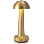 Lampe de bureau sans fil lampe de bureau portable rechargeable avec variateur tactile dor�e