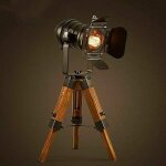 Lampe de bureau vintage - lampe de table industrielle pour salon studio maison chambre  coucher projecteur ...