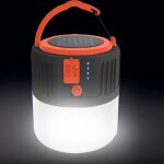 Lampe de camping solaire - rechargeable par usb led lanterne de camping portable lampe de jardin de s�curit� ...
