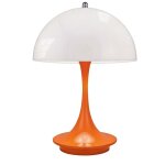 Lampe champignon - avizar - champignon - tactile - rechargeable usb?c 1800mah - 4w orange