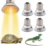 Lampe chauffante - uva uvb - tortue - 4 pi�ces - 50 w - culot e27