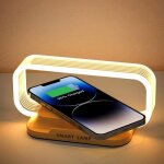 Lampe de chevet chargeur sans fil lampe de chevet tactile chambre petite lampe de table avec 3 modes ... Lampe de chevet chargeur sans fil lampe de chevet tactile chambre petite lampe de table avec 3 modes ...