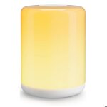 Lampe de chevet intelligente - intensit� variable - dirig�veilleuse compatible avec la commande vocale ...