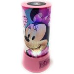 Lampe de chevet  led et  projecteur minnie mouse