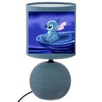 Lampe de chevet personnalisable stitch bleu Lampe de chevet personnalisable stitch bleu