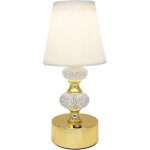 Lampe de chevet lampe de chevet tactile dimmable 3w 3000k - 6000k batterie 2000mah base avec tapis antid�rapan ...