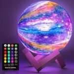Lampe de chevet tactile avec t�l�commande 16 couleurs changeantes id�ale pour chambre et bureau cadeau ...