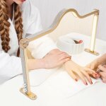 Lampe demi lune onglerie 48w led lampes extension de cils dimmable 3000k - 6000k lumi�re lampe proth�siste ...
