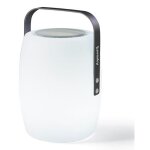 Lampe enceinte bluetooth sans fil - lumisky - lucy play - h31 cm - led blanc et multicolore dimmable