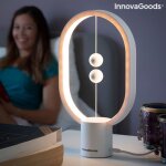 Lampe - innovagoods - magilum - interrupteur magn�tique - noir - design contemporain