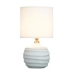 Lampe � poser - fine asianliving - porcelaine chinoise - diam�tre 30 cm - hauteur 56 cm - 40w led