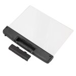 Lampe de lecture led lightwedge - noir - fonction liseuse - design contemporain