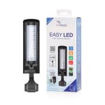 Lampe led aquarium universelle easy led 6w noire - aquatlantis