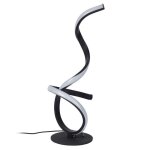 Lampe - home deco factory - design - noir - h46 x l15 x p15 cm