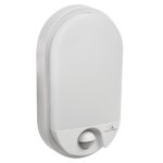 Lampe led avec d�tecteur de mouvement infrarouge 1100lm 15w ip54 blanc maclean mce340 w