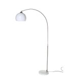 Lampadaire arc geda marbre blanc h185cm - atmosphera createur dinterieur