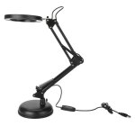 Lampe loupe led - cwu - 5x - rechargeable usb - lumire froide et chaude - 8w