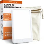 Lampe luminoth�rapie 15000 lux led - lumi�re jour sans uv3 niveaux 6000 / 10000 / 15000 lux - compacte ...