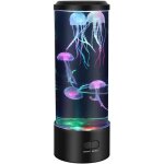 Lampe dhumeur - lampe de mduse led - 7 couleurs - design contemporain - clairage intrieur