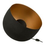 Lampe � poser en m�tal mila 43cm noir