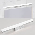 Lampe miroir led de maquillage 9w 40cm applique murale d?int�rieur en inox acrylique pour miroir de maquillage ...