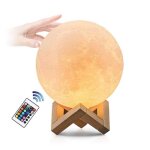 Lampe moonlight - moon ith - 12cm - télécommande & touch - batterie réglable - 16 couleurs modifiables ... Lampe moonlight - moon ith - 12cm - télécommande & touch - batterie réglable - 16 couleurs modifiables ...