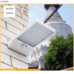 Lampe murale energie solaire 36 led sans fil tanche avec dtecteur de mouvement pour jardin etc