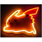 Luminaires - lampe murale - pokemon - pikachu neon Luminaires - lampe murale - pokemon - pikachu neon