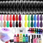 Lampe � ongles led mini 21 couleurs gel vernis � ongles led usb ongle extension tips 240 acrylique complet ...