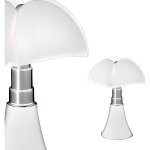 Lampe pipistrello mini - martinelli luce - blanc - led - 9w - design