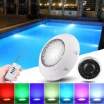 Lampe de piscine spot de piscine 12w rgb veilleuse de plongée étanche à led avec éclairage de piscine ... Lampe de piscine spot de piscine 12w rgb veilleuse de plongée étanche à led avec éclairage de piscine ...